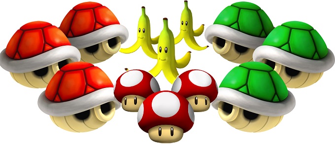 Mario Kart Triple Items